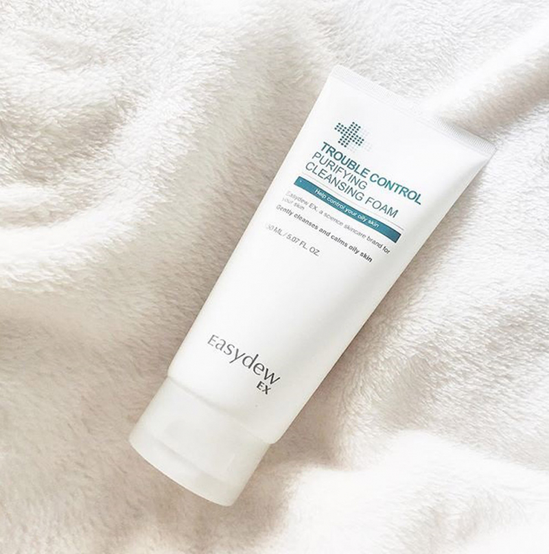 Easydew EX trouble control purifying cleansing foam Sữa rửa mặt dành cho da dầu mụn dạng bọt